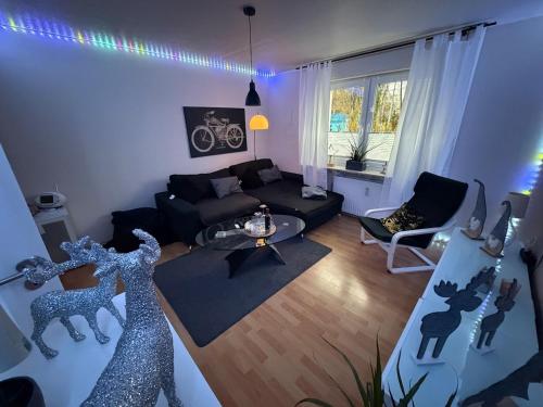 Χώρος καθιστικού στο Wolke13