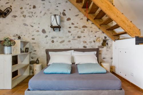 Postel nebo postele na pokoji v ubytování Maso Zandonai