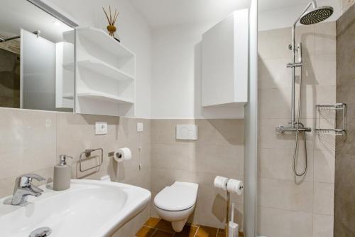 Koupelna v ubytování Maso Zandonai