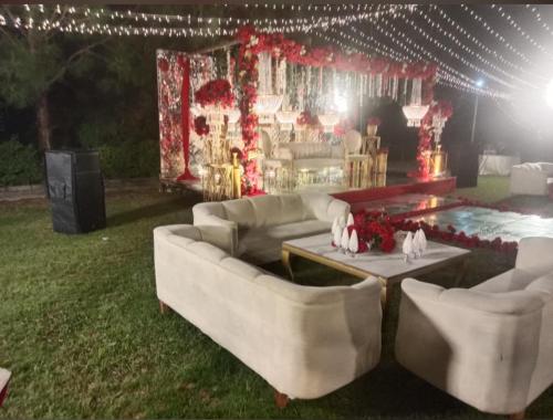 Posezení v ubytování Royal Heaven Garden