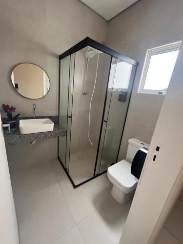 Un baño de Pousada Sete Colinas