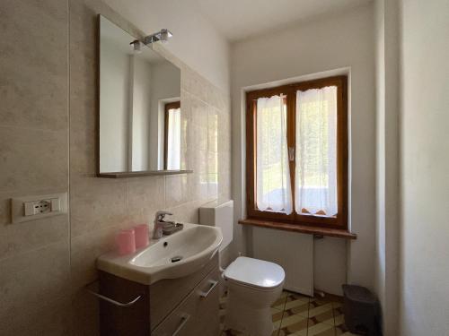 Koupelna v ubytování Appartamenti da Miranda