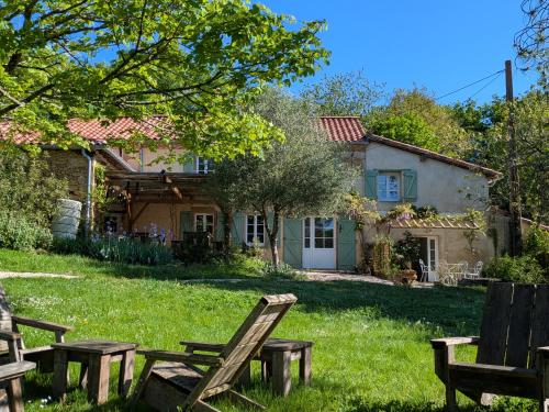 Zahrada ubytování Domaine de Calabel