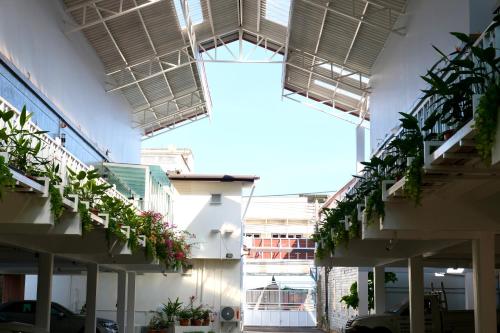 Budova, kde se hostel nachází