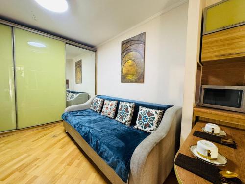 Istumisnurk majutusasutuses Уют в Центре на Арбате рядом с метро