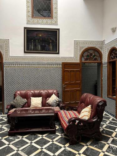 Χώρος καθιστικού στο Maison EZ