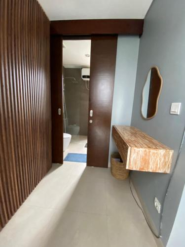 Koupelna v ubytování Villa Eismann