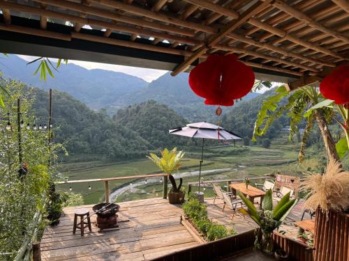 Phong cảnh thiên nhiên gần chỗ nghỉ nhà dân