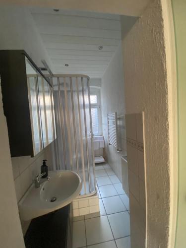 Koupelna v ubytování Ferienwohnung Fam. Falk