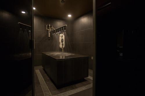
Um banheiro em Monte Prado Hotel & Spa

