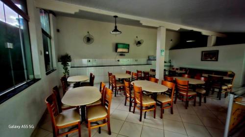 En restaurant eller et andet spisested på Hotel Master