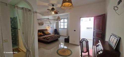 Μια τηλεόραση ή/και κέντρο ψυχαγωγίας στο Casa Cesaria Guest House