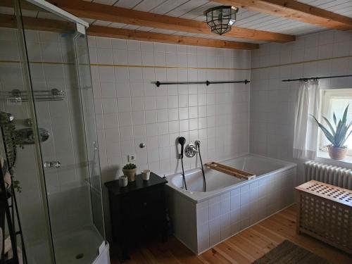 Koupelna v ubytování Rural charm and comfort