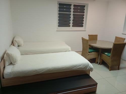 Voodi või voodid majutusasutuse Apartmán Domažlice toas