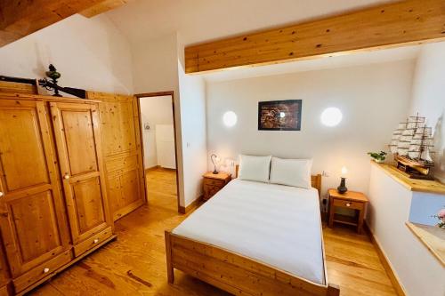 Ένα ή περισσότερα κρεβάτια σε δωμάτιο στο L'échappée belle - Maison entière - Marmagne