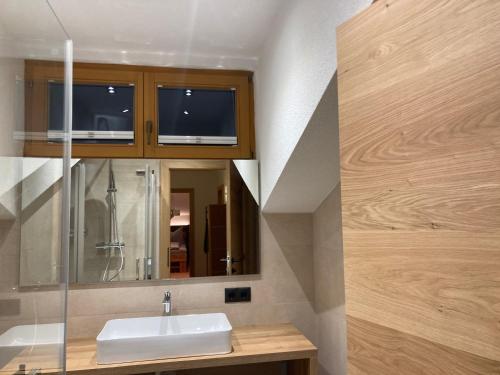 Koupelna v ubytování Apartment Alpenhof Huber