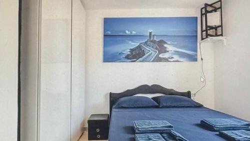 Ένα ή περισσότερα κρεβάτια σε δωμάτιο στο Happy's Casa