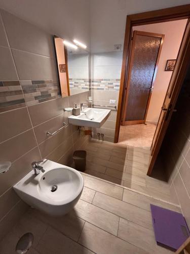 Koupelna v ubytování Case Vacanza Di Mauro