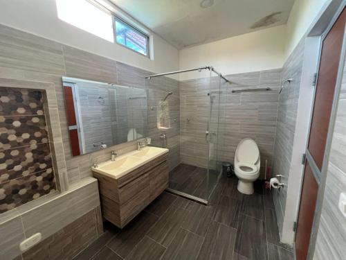 Koupelna v ubytování Casa girardot cundinamarca