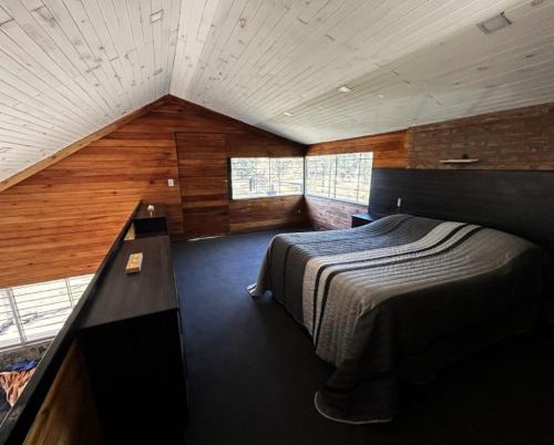 Postel nebo postele na pokoji v ubytování Terra Nostra