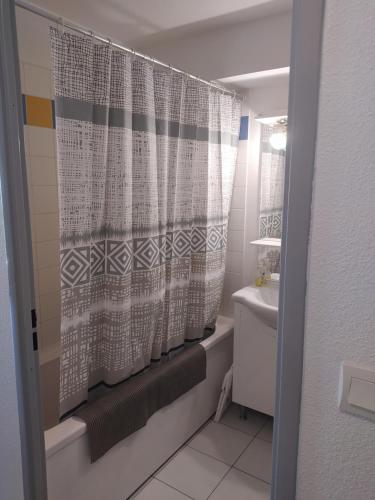 Vannituba majutusasutuses Studio Confortable Au Coeur d'Arreau