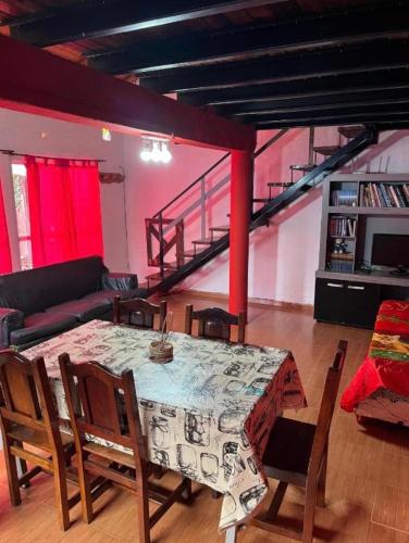 Χώρος καθιστικού στο La Morada