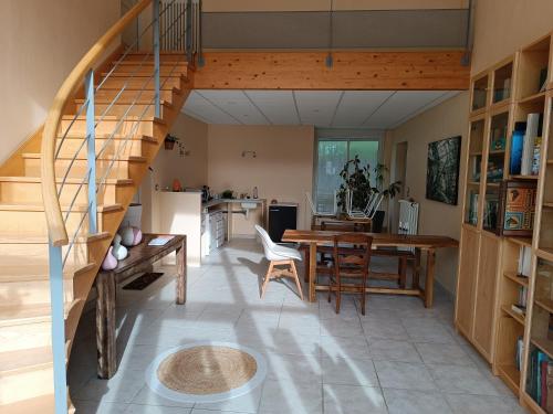 Posezení v ubytování Moulin de Montizeau