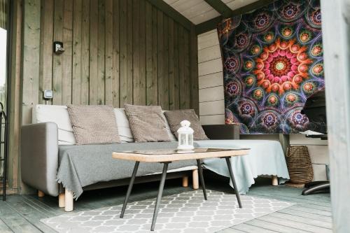 Χώρος καθιστικού στο Romantic Getaway for 2 with Wellness / Bohemian Homes