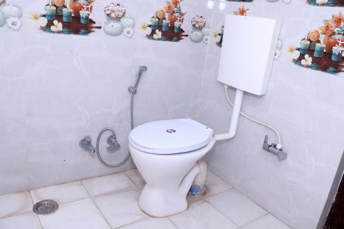 Koupelna v ubytování Hostel Home Stay Khajurhao