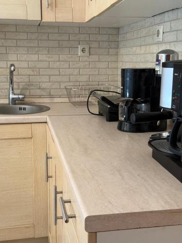 Kuchyň nebo kuchyňský kout v ubytování Terra Loft 1