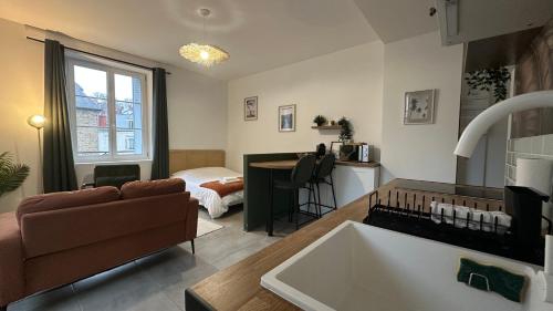 Et opholdsområde på Le Petit Oasis - 50m de la gare de Nevers