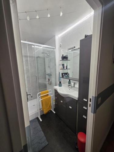 Koupelna v ubytování Chambre privée avec Clé