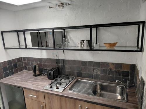 Kuchyň nebo kuchyňský kout v ubytování Hakunamatata Country Estate