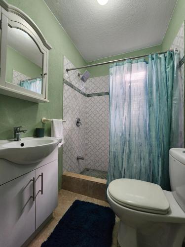 Koupelna v ubytování Pool Haven Villa