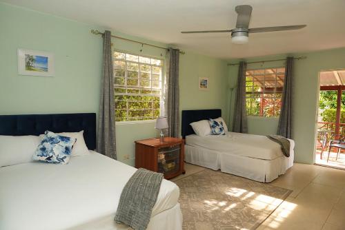 Postel nebo postele na pokoji v ubytování Pool Haven Villa