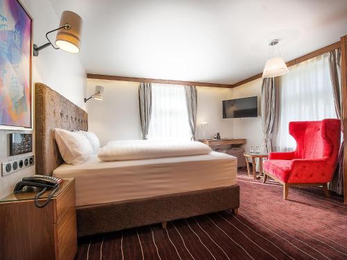 Cama o camas de una habitación en arthausHOTEL