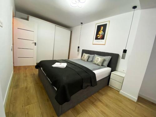 Postel nebo postele na pokoji v ubytování DaVinci Apartment with Self Check-In