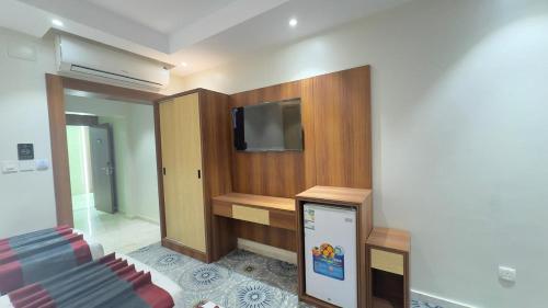 TV a/nebo společenská místnost v ubytování فندق مسار المسك Masar Almisk Hotel