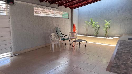 Posezení v ubytování 5 minutes from Barra do Garças