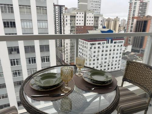 Μπαλκόνι ή βεράντα στο Essenza Manhattan 1 Blue Studio