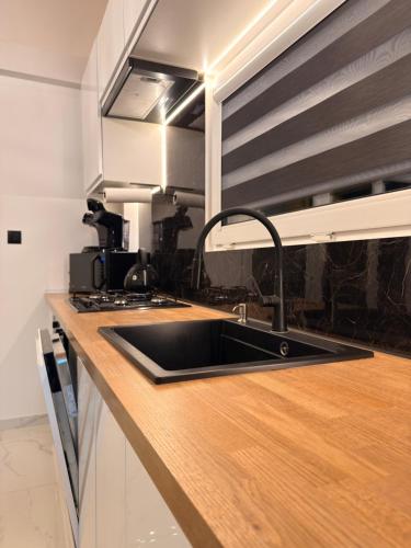 Η κουζίνα ή μικρή κουζίνα στο Przedświt