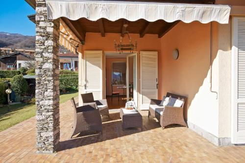 Posezení v ubytování Casa Graziola