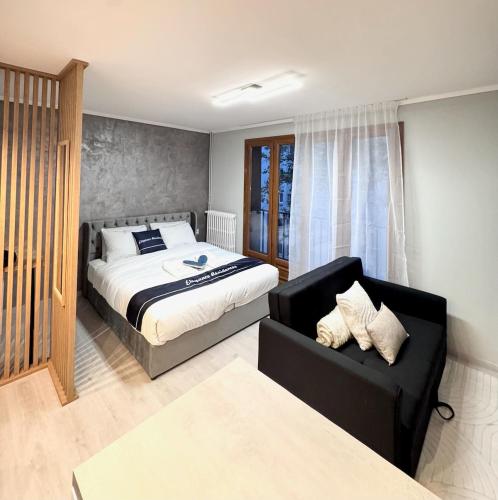 Postel nebo postele na pokoji v ubytování Elegance Bourg-la-Reine