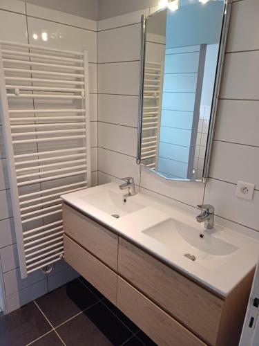 Koupelna v ubytování Le Mas de Vinel