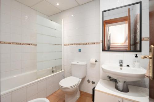 Et badeværelse på Villa Sofia