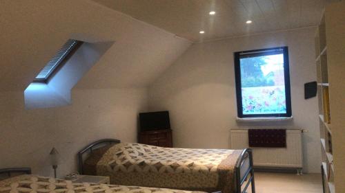 Postel nebo postele na pokoji v ubytování Holiday paradise