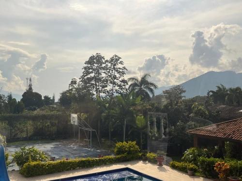 Üldine mäevaade või majutusasutusest Hermosa Casa Quinta En Chinauta pildistatud vaade