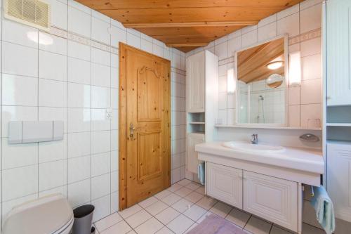 Koupelna v ubytování Appartementhaus Sieglinde