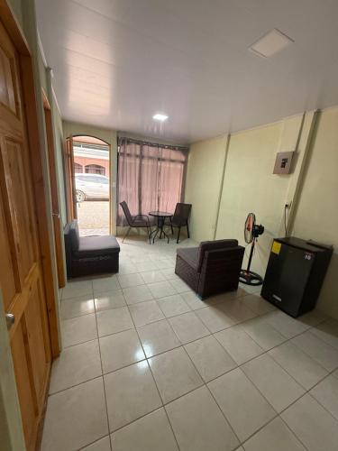 Posezení v ubytování Cabinas Los Cedros