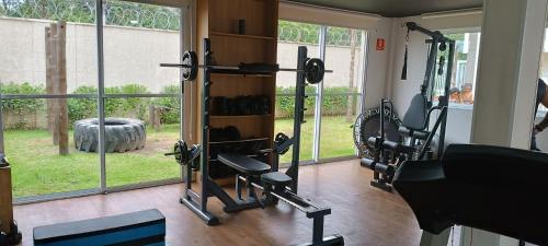 Γυμναστήριο ή/και όργανα γυμναστικής στο Apê só pra você no Rio Centro e Parque Olímpico - Barra RJ